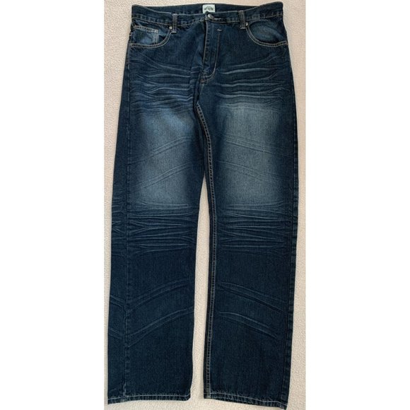 PJ Mark Premium Denim Men's Jeans Size 36X34 Button Flap Back Pockets